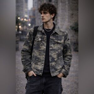 Chore coat/ Utility Jacket · Distressed Denim Trucker · 2026 Underground Grunge